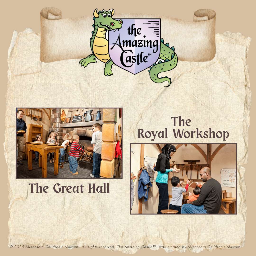 The great hall and the royal workshop amazing castle exhibit - Copy